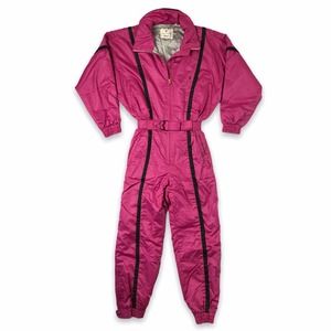 VTG 80s Retro Givenchy Play Snow Ski Jump Suit One Piece Designer vintage 90s